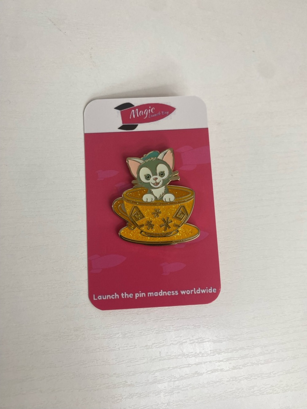 Mad Hatter Tea Cup Mystery pin